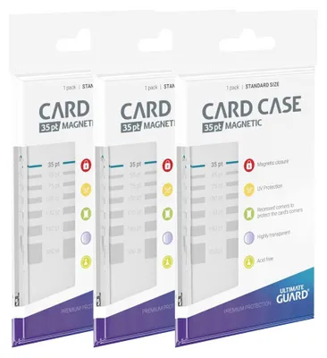 Produktbild von 3 Ultimate Guard Magnetic Card Case 35 pt