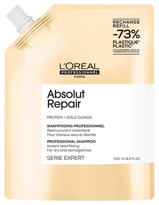 Zdjęcie produktu dla L'Oréal Shampoo L'Oréal Série Expert Absolut Repair Shampoo Refill 500ml