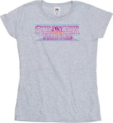 Produktbild von Netflix - "Stranger Things" T-Shirt für Damen BI40238 (M) (Grau)