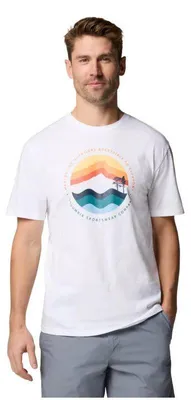Produktbild von Columbia - "Path Lake II" T-Shirt für Herren PP9237 (M) (Weiß)