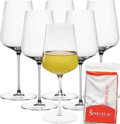 Produktbild von Spiegelau Definition Universalglas 550 ml 6er Set + Poliertuch