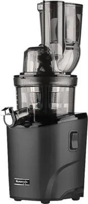 Entsafter mit Doppeleinlauf, 200 W, 400 ml, Schwarz