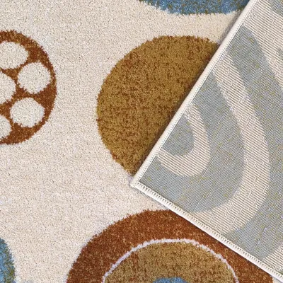 Productafbeelding van stuk tapijt LOVI LUMI 02 veelkleurig 120 x 170 cm
