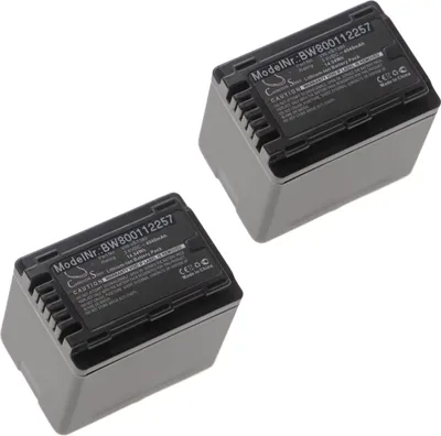 Produktbild von vhbw 2x Akku kompatibel mit Panasonic HC-VX989, HC-VX878, HC-V770EB, HC-V777, HC-VX870, HC-VXF999 Videokamera Camcorder (4040 mAh, 3,6 V, Li-Ion)