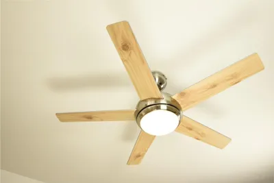 Produktbild von Deckenventilator Fresco Nickel 112 cm mit Beleuchtung und Fernbedienung