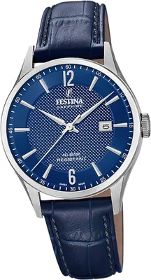 Immagine prodotto di Festina orologio da uomo Swiss pelle blu D2UF20007/6