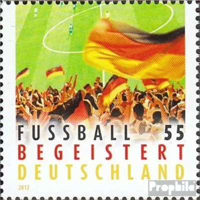 Produktbild von Briefmarken BRD (BR.Deutschland) 2012 Mi 2930 (kompl.Ausg.) FDC Fußball begeistert Deutschland