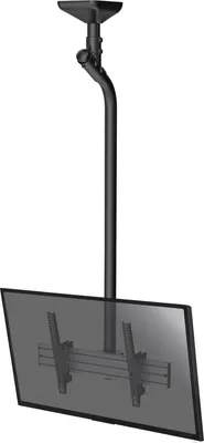 Image de Support plafond inclinable pour 1 écran TV 43''-75'' - Hauteur 175cm