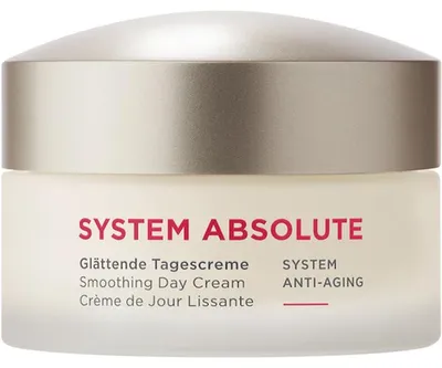 Obrázek produktu pro Annemarie Börlind System Absolute Smoothing Day Cream, Denní krém, Ženy, Suchá pokožka, Zralá kůže, Obličej, Proti vráskám, Zpevňující, Hydratující, Ochana, Vyhlazující, 50 ml