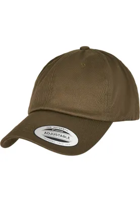 Image de Casquette basse en Coton, olive brûlée