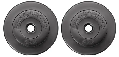 Produktbild von 10 Kg (2x5) Hantelscheiben Hanteln 30/31mm Kunst.