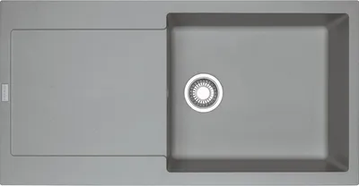Immagine prodotto di FRANKE MARIS MRG 611-100 XL Vestavný dřez / Fraganit / Kamenná šedá / Oboustranný / Tlačítko / 60 cm