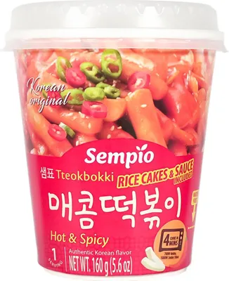 Immagine prodotto di Sempio Tteokbokki con salsa piccante 160 g