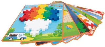 Produktbild von Plus Plus Karten für BIG, Puzzle- und Vorlagekarten DIN A4