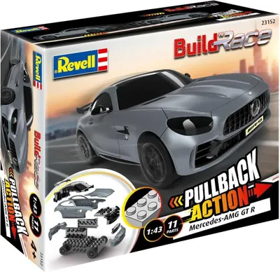 Produktbild von REVELL Mercedes-AMG GT grau zu bauen. 23152