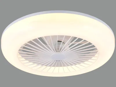 Immagine prodotto di REALITY Plafoniera LED con ventilatore Mora R64032101, 23W, 2700... 6000K, 1800lm, CCT, IP20, bianco