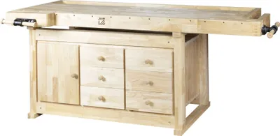 Produktbild von Holzmann Hobelbank WB210C inkl. 2 Hobelbankzangen