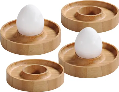 Produktbild von Kesper 58165 Eierbecher Bambus, natur (4er Pack)