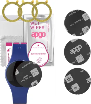 Produktbild von apgo 3 Stück Schutzglas, Matt, kompatibel mit MyKronoz ZeCircle Smartwatch, Hybrid 8H, Ersatz für Hartglas, Displayschutzglas, Bildschirmschutz, Displayschutz, kratzfest