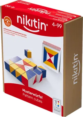 Produktbild von Nikitin Lernspiel "Musterwürfel"