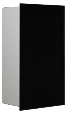 Immagine prodotto di emco asis modules pure : collecteur de déchets modèle encastré, façade en verre, 250 x 436 mm, 975527513, 975527513