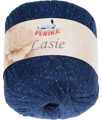 Produktbild von Häkelgarn Lasie mit Glitzereffekt 150m/50g Sommergarn Strickgarn 15 Farben