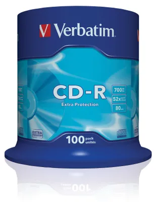 Image de Verbatim CD-R vierges 700MB, 100 pièces