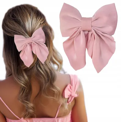 Produktbild von Sajbazar Schleife Haarspange modisch elegant rosa