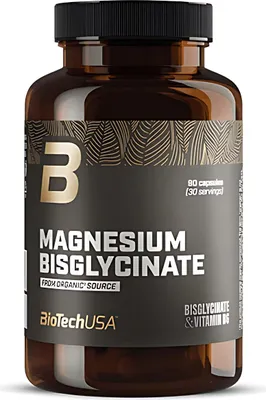 Zdjęcie produktu dla Bisglicynian magnezu BioTech (90 kapsułek)