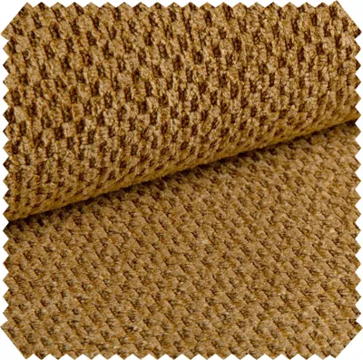 Produktbild von novely® DUBAI Polsterstoff Gestrickter Möbelstoff Robust Wasserabweisend | Meterware | 1lfm - Farbe: 75 Senfgelb