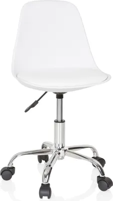 Produktbild von hjh OFFICE Kinderdrehstuhl FANCY II Schreibtischstuhl für Kinder höhenverstellbar ohne Armlehnen Kunstleder