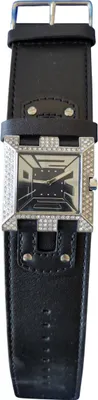 Produktbild von Bruno Banani Armbanduhr Edelstahl Leder Silber Schwarz Zirkonia - BR20803