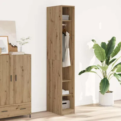 Produktbild von vidaXL Kleiderschrank Artisan-Eiche 30x50x200 cm Holzwerkstoff
