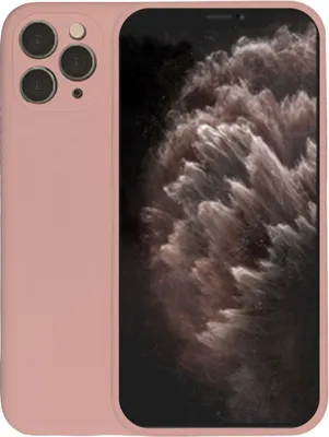 Produktbild von Handyhülle für iPhone 11 Pro  Silikonhülle - Backcover Siliconen Case - Lachs