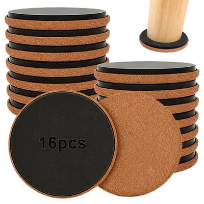 Productafbeelding van 16 stuks glijders voor meubels, 9 cm meubelglijders