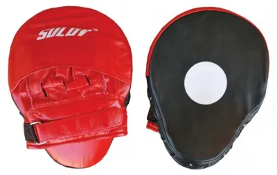 Image de SULOV® boîte en cuir courbé, paire, rouge-noir