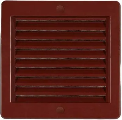 Immagine prodotto di Griglia di ventilazione con rete VM, 150 x 150 mm, marrone 0212