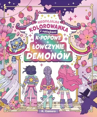 Immagine prodotto di K-popowe łowczynie demonów. Nieoficjalna kolorowanka z naklejkami