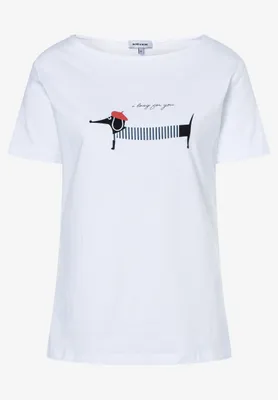 Produktbild von MORE & MORE Tshirt With Parisian 0010 white 36