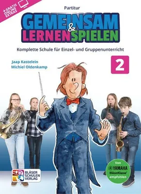 Produktbild von Gemeinsam lernen & spielen Band 2 (+Online Audio)für Bläserklasse (Blasorchester)