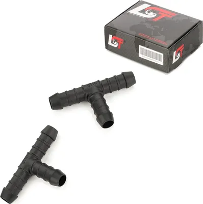 Produktbild von 2x Schlauchverbinder PA6 T-Stück Benzin ölbeständig 10 mm für OPEL VOLVO SAAB
