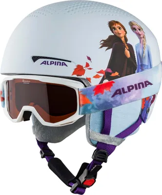 Produktbild von Alpina Zupo Disney Set Kid Ski Helmet Frozen II Matt M Skihelm