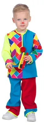 Image de Costume de bébé clown 98