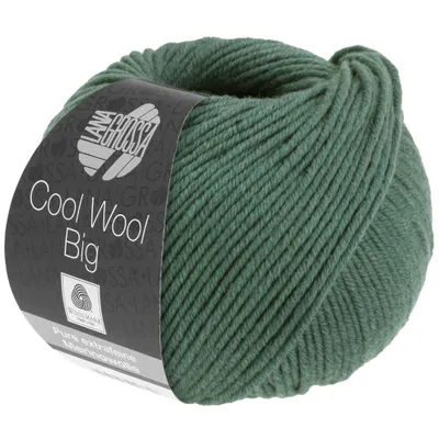 Produktbild von Lana Grossa Cool Wool Big 1004 Moosgrün 50g