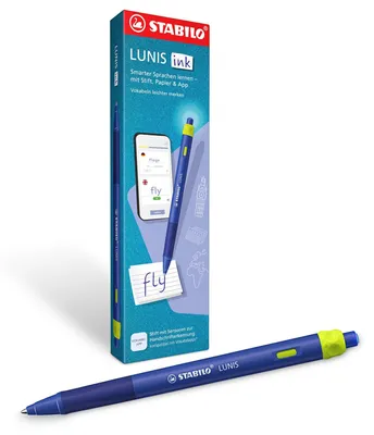 Produktbild von STABILO Smarter Kugelschreiber  LUNIS ink Vokabel-Lernbegleiter ab 10 Jahren