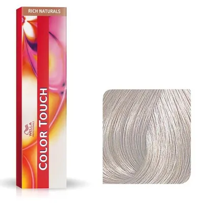 Produktbild von Wella Color Touch Rich Naturals, Blond, 8/81, Light Blonde/Pearl Ash, Frauen, 60 ml, Alle Haare