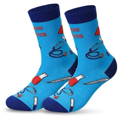 Productafbeelding van Grappige sokken - Fantasiesokken - Uni - Kerstmis en verjaardag cadeau