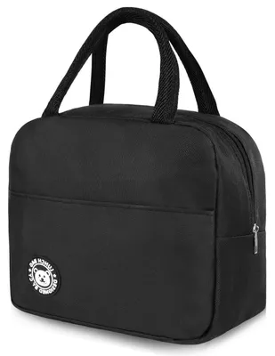 Produktbild von Kühltasche 5,5L faltbar mit Folienfutter, isoliert, schwarz