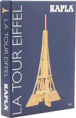 A box for a Kapla Eiffel Tower building set.