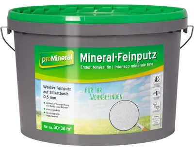 Produktbild von proMineral Mineral Feinputz 15 kg